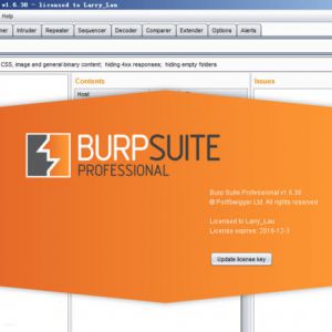渗透测试神器Burpsuite Pro v1.6.38
